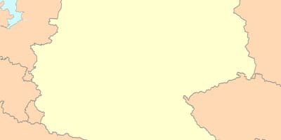 Mapa da Alemanha em branco